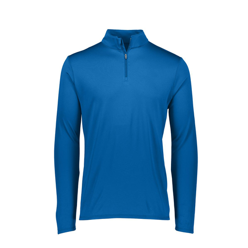 [FTLQFLRY-FAXS-LOGO4] Ladies Flex-Lite 1/4 Zip Shirt (Female Adult XS, Royal, Logo 4)