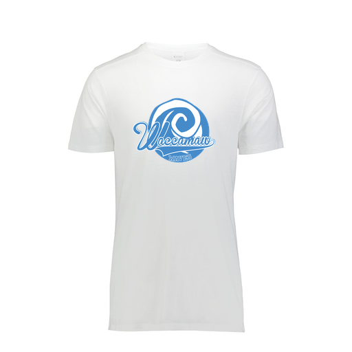 [3066.005.S-LOGO1] Youth Ultra-blend T-Shirt (Youth S, White, Logo 1)