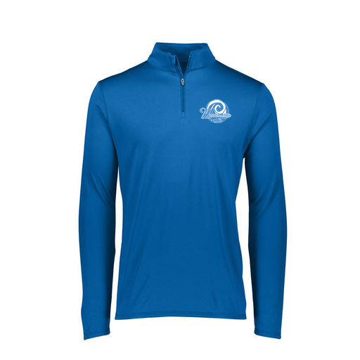[FTLQFLRY-FAXS-LOGO1] Decker Women's Flex-Lite 1/4 Zip Shirt (Female Adult XS, Royal, Logo 1)