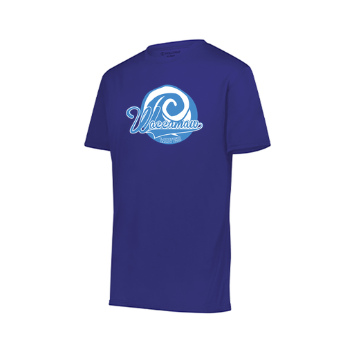 [222818.747.S-LOGO1] Men's Movement Dri Fit Shirt (Adult S, Purple, Logo 1)
